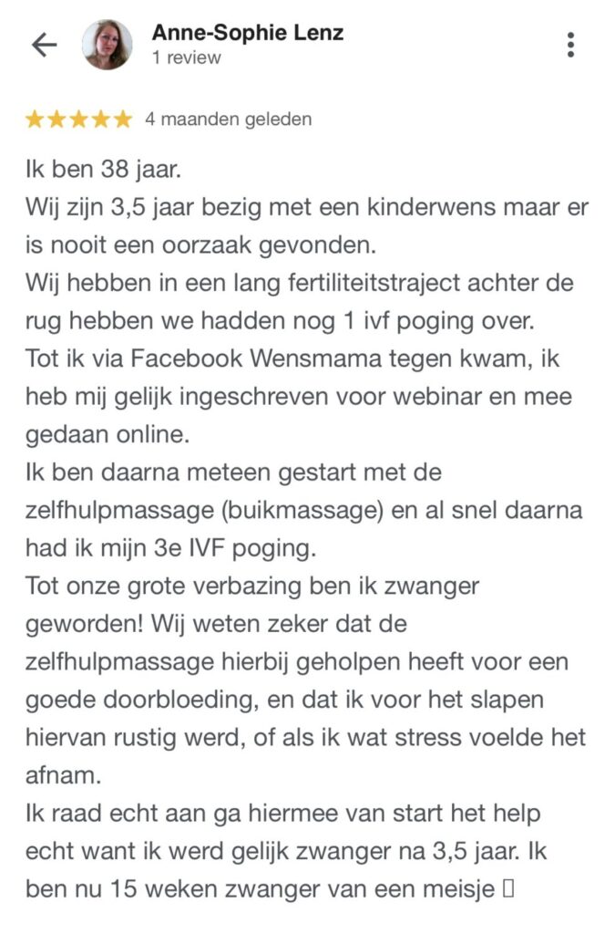 reviews voor wensmama — Google Local